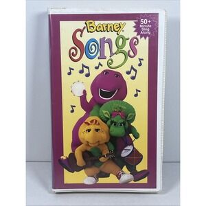 Barney Songs (VHS, 1995) - TESTED